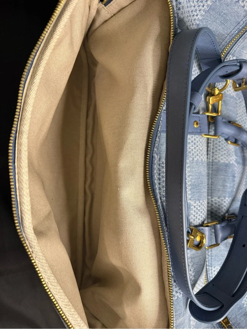 Louis Vuitton Keepall Cargo 50 in Damier Denim